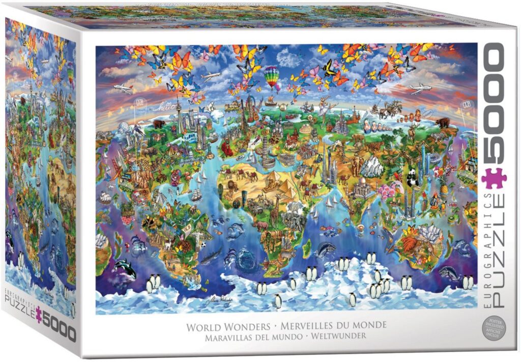 Eurographics | World Wonders  | 5.000 stukjes