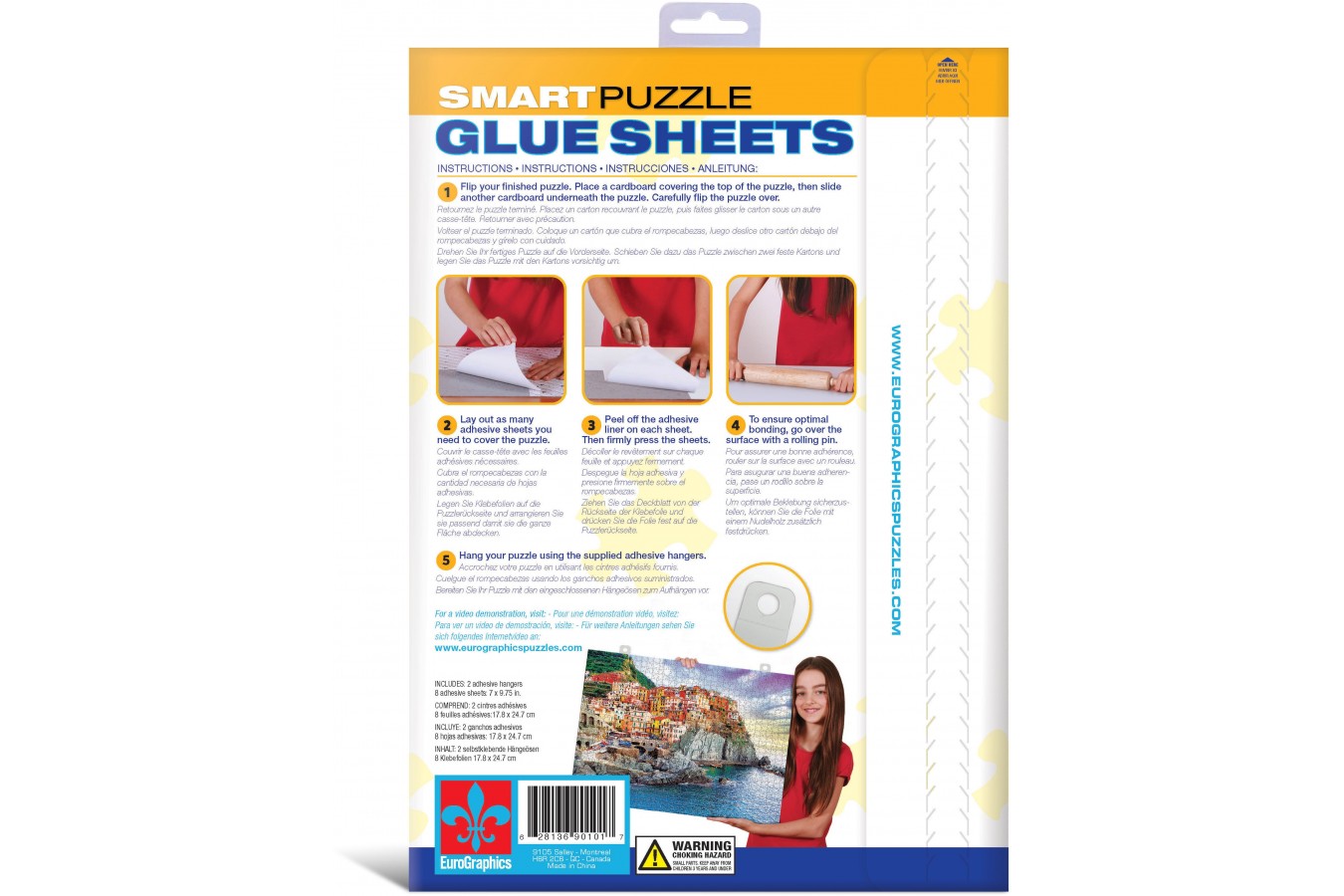 Smart Puzzle Glue Sheet