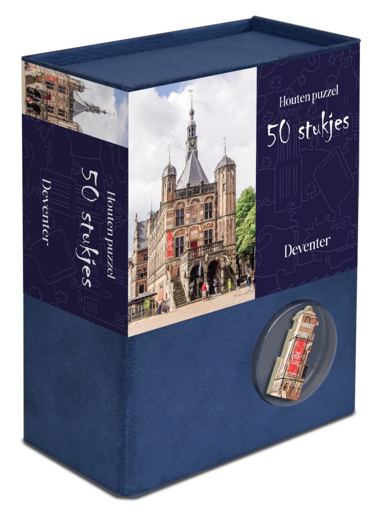 Houten Puzzel Deventer | 50 stukjes