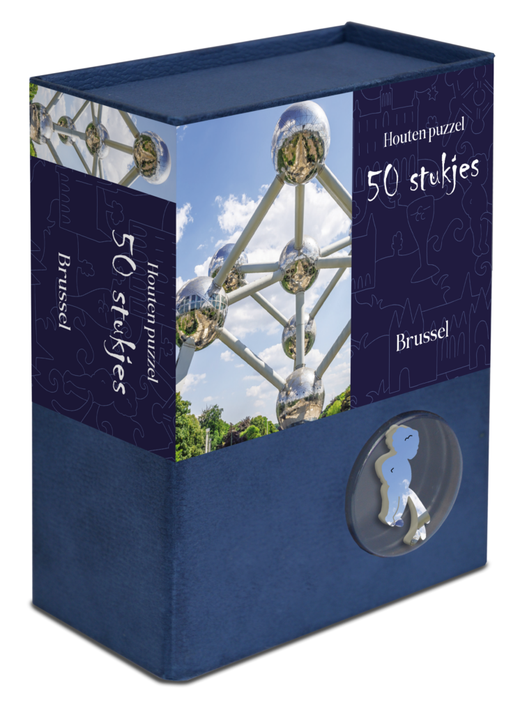 Houten Puzzel Brussel | 50 stukjes