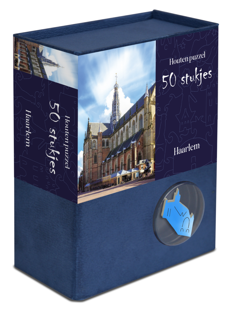 Houten Puzzel Haarlem | 50 stukjes