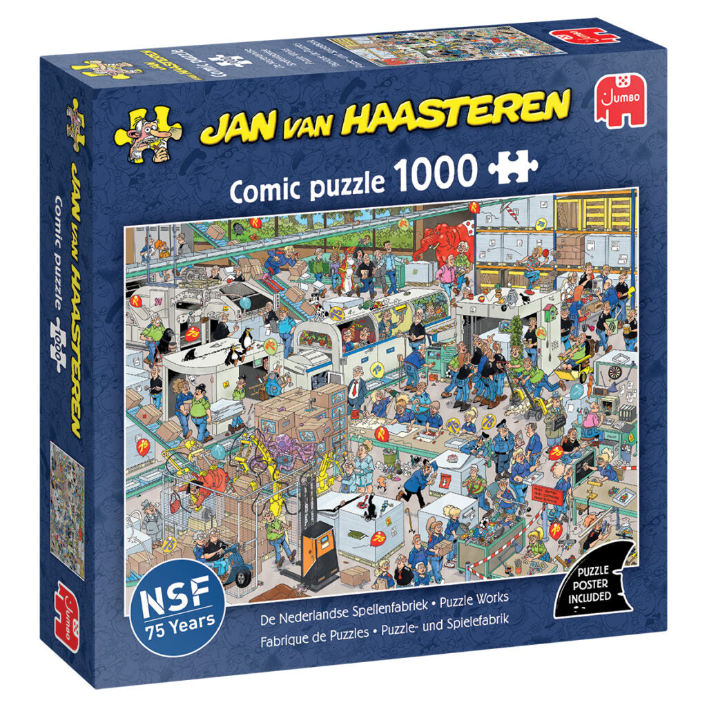 De Nederlandse Spellenfabriek | Jan van Haasteren | 1000 stukjes