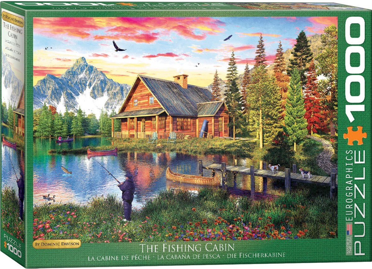 Eurographics | The Fishing Cabin  | Dominic Davison  | 1.000 stukjes