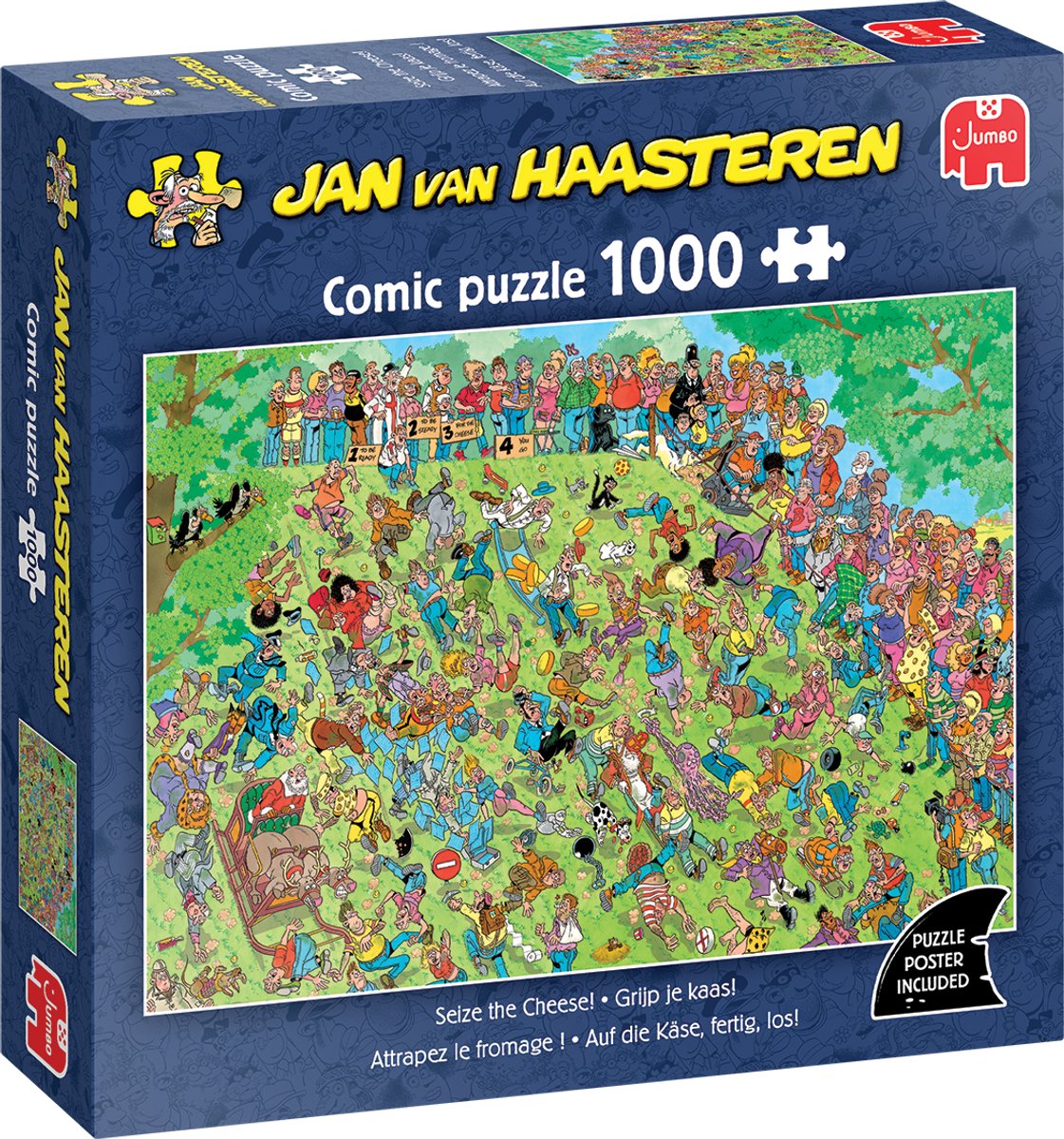 Grijp je kaas! | Jan van Haasteren | 1.000 stukjes