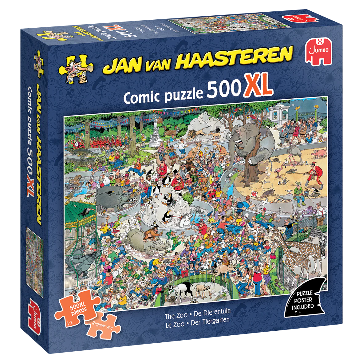 De Dierentuin | Jan van Haasteren 500XL | 500 stukjes