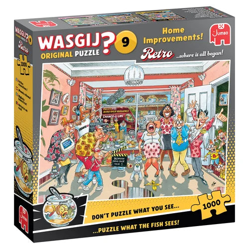 Klein Verbouwinkje | Wasgij Retro Original 9 | 1000 stukjes