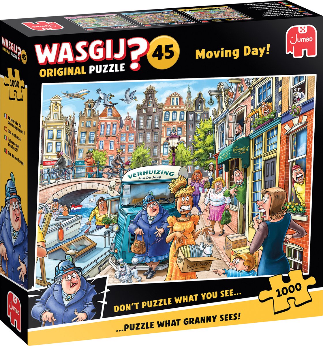Wasgij Original 45 | Verhuisdag! | Puzzel – 1.000 stukjes