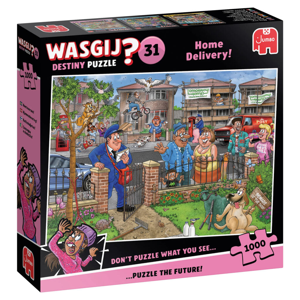 Wasgij Destiny 31 | Home Delivery! | 1.000 stukjes