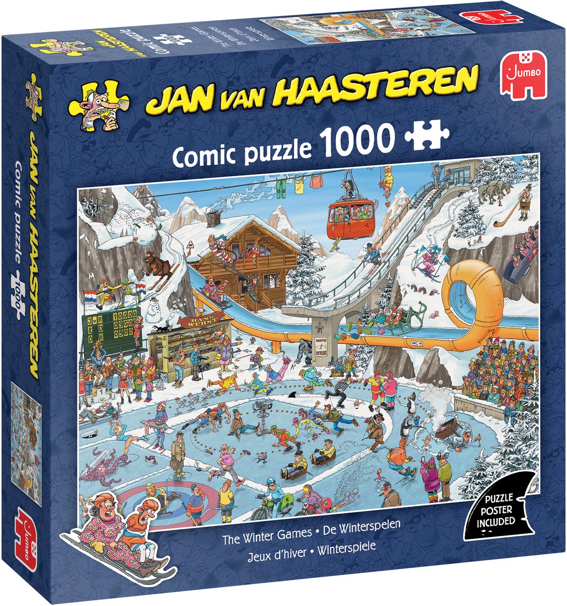 Winterspelen | Jan van Haasteren | 1.000 stukjes
